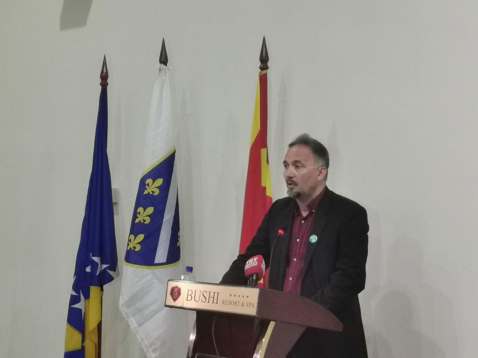 Üsküp'te Srebrenitsa Katliamını Yad Etme Programı düzenlendi